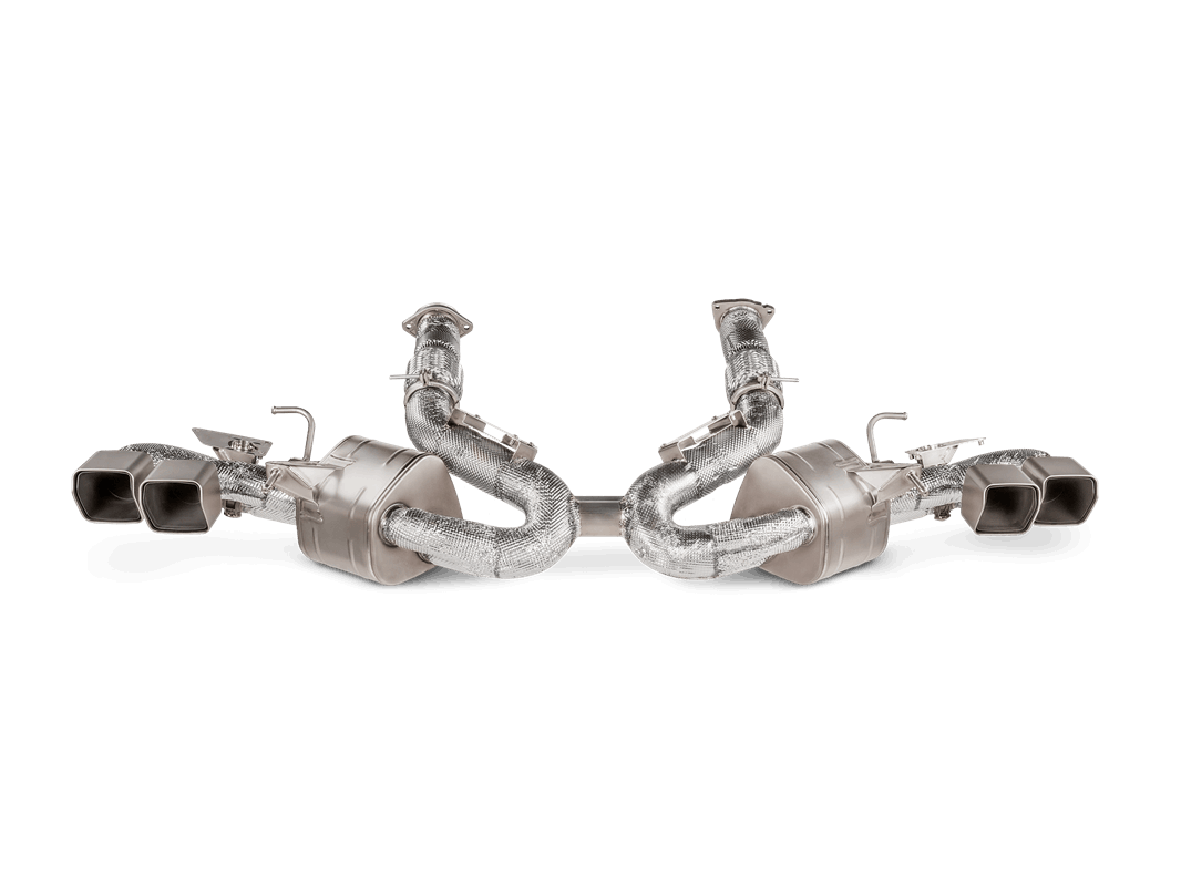 Akrapovic Slip-On Line (Titanium) für Corvette C8