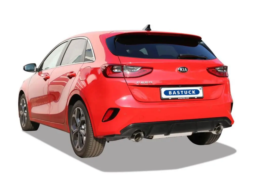 Bastuck Sportauspuff Kia Ceed CD Race-Look 2x100mm günstig