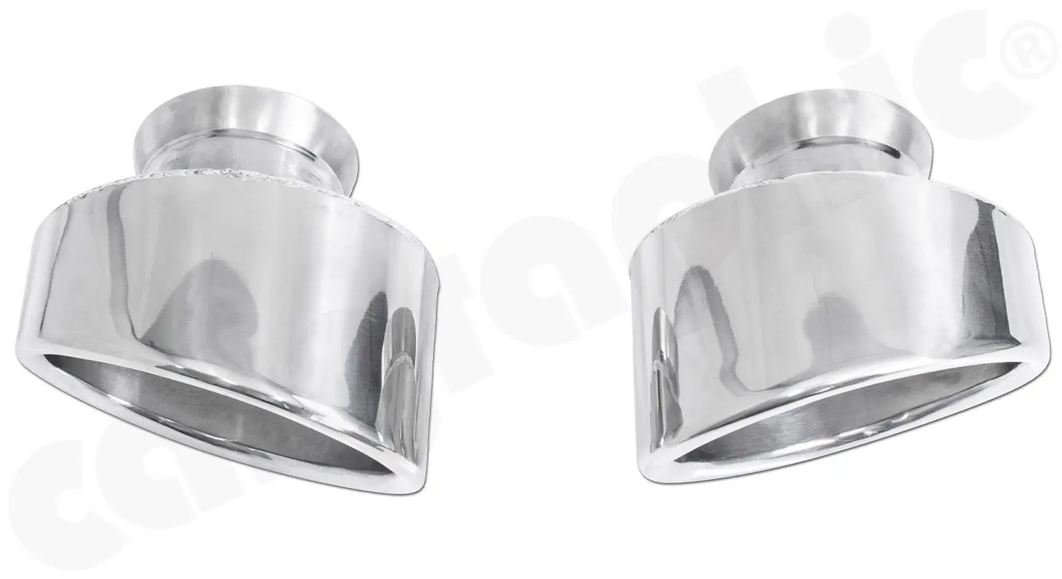 CARGRAPHIC Endrohrsatz für Porsche 993 Turbo GT2 