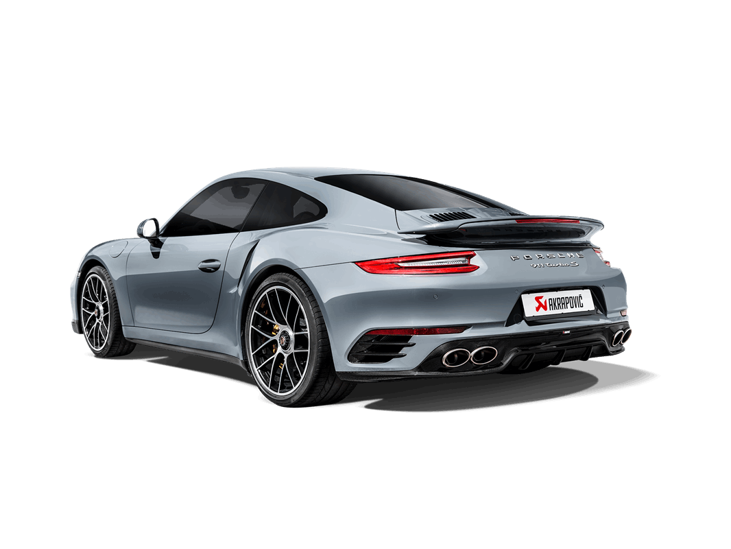 Akrapovic Slip-On Titanium für Porsche 991.2 Turbo Bild