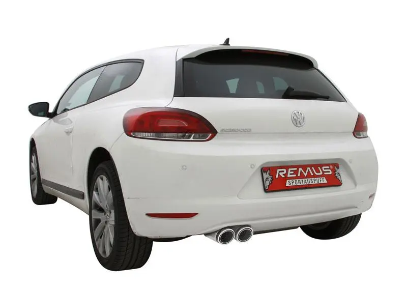 Remus Endschalldämpfer für VW Golf VI & Scirocco III Foto