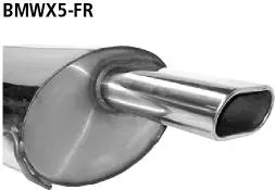 Bastuck Sportauspuff BMW X5 E53 2x 135x75mm Foto