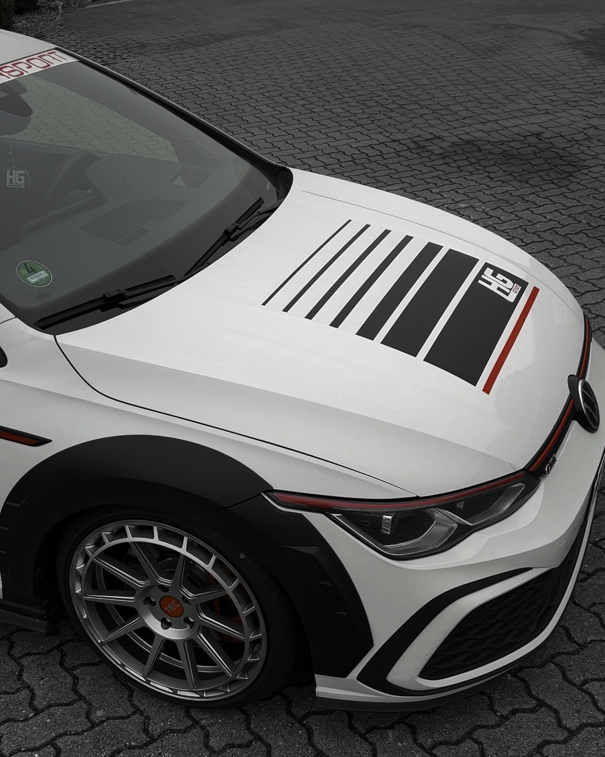 HG-Motorsport Golf 8 Designkit C-Säule+ Haube wo kaufen