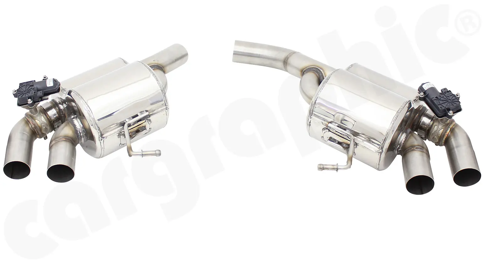 CARGRAPHIC Sportauspuff für Porsche Macan GTS 