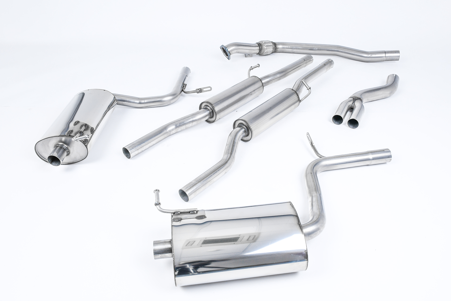 Milltek Komplettanlage Audi A4 B7 1.8T quattro 