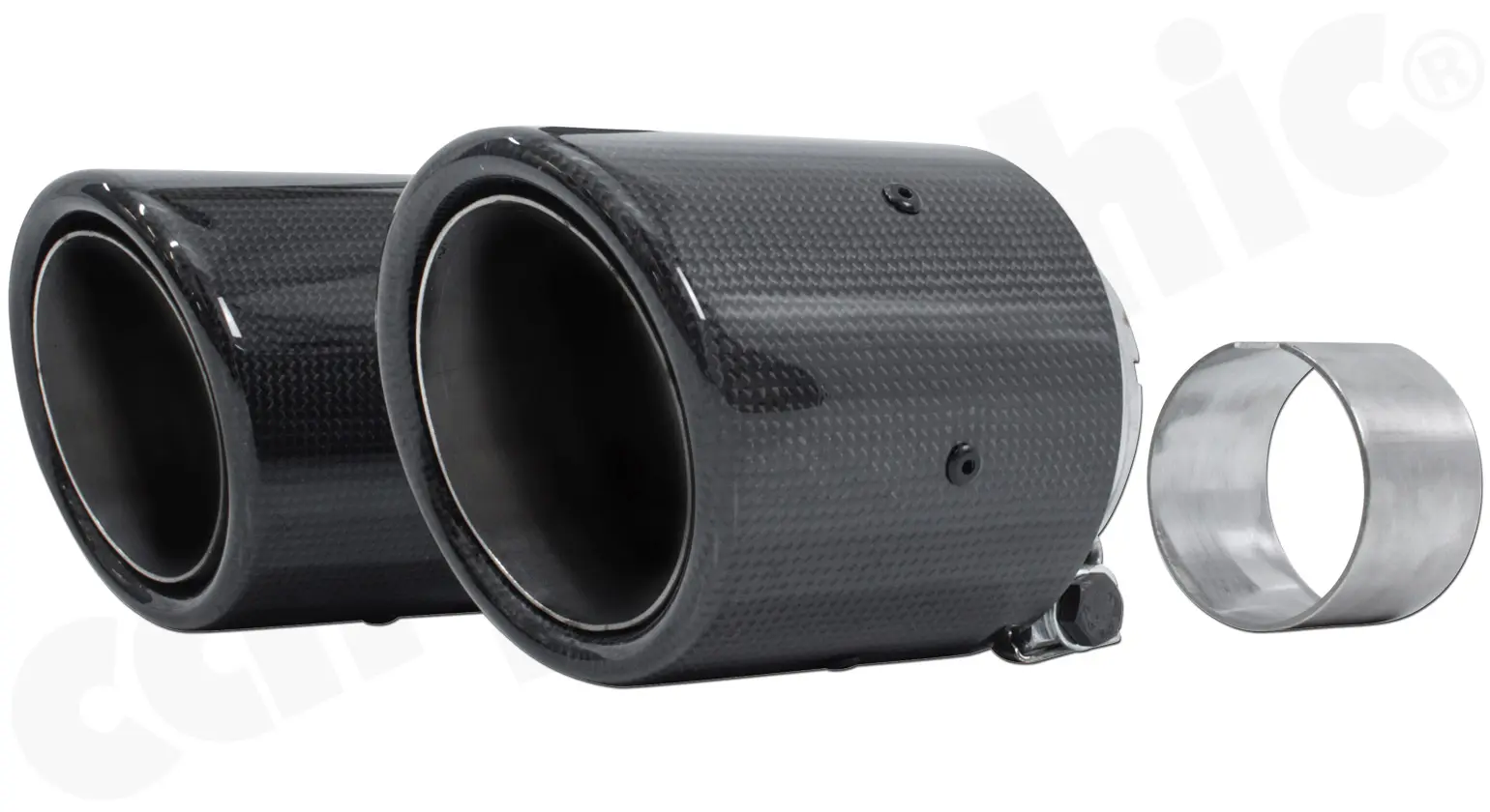 CARGRAPHIC Sport Endrohre für Porsche 718 Tuning