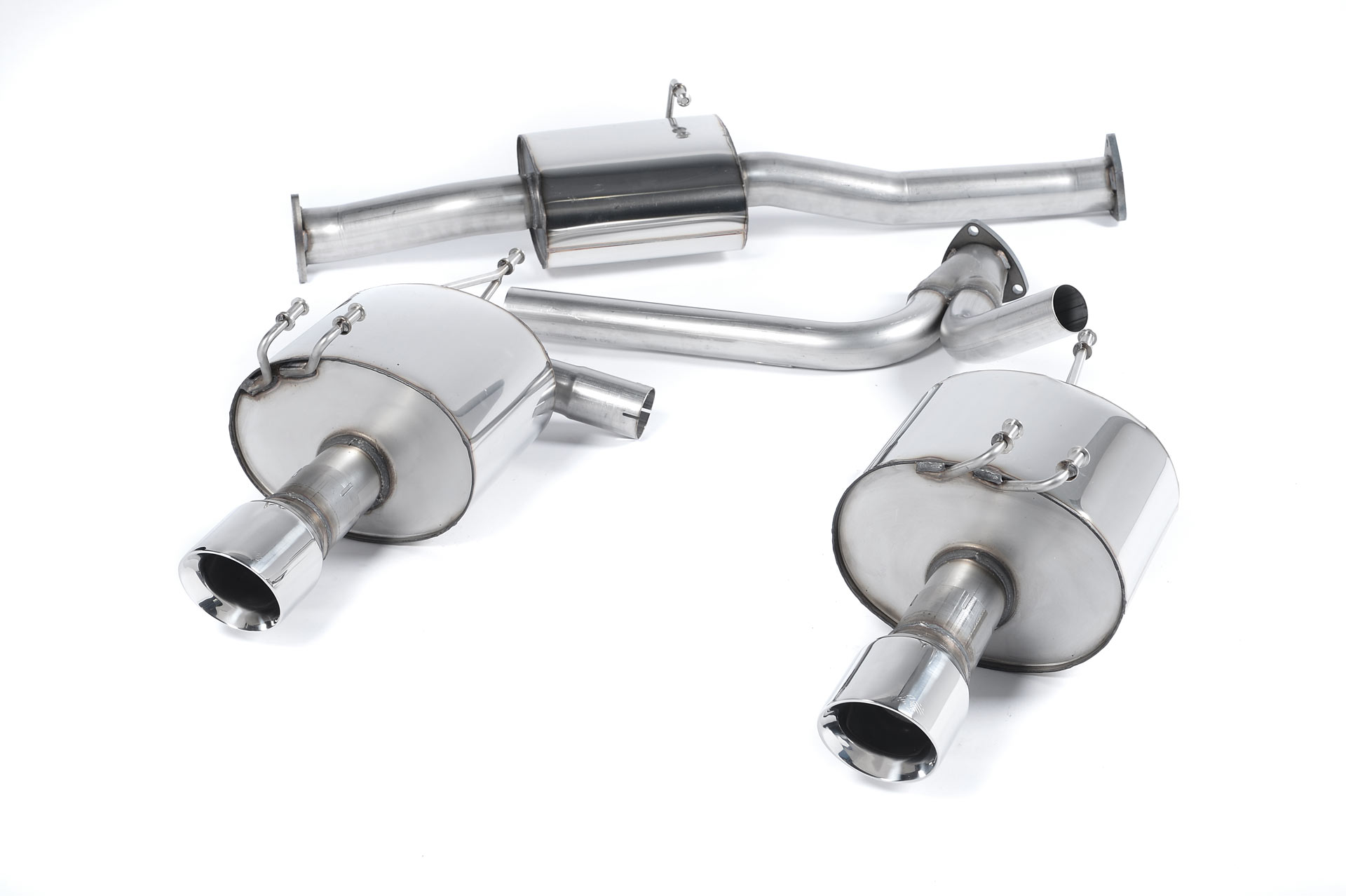 Milltek Komplettanlage (resonated) für Honda S2000