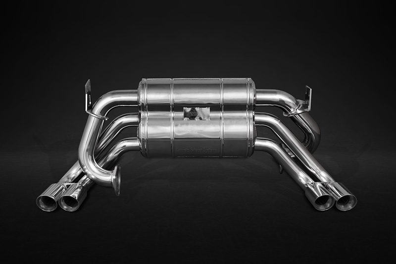 Capristo Komplettanlage ohne Gutachten für Ferrari Testarossa/512TR/512M mit OEM-Kat