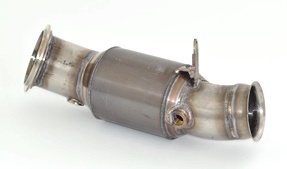 Friedrich Motorsport 90mm Downpipe mit 200 Zellen Sport-Kat. Edelstahl Friedrich Motorsport 90mm Downpipe mit Sportkat kaufen