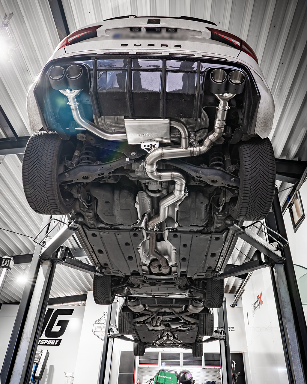 EGO-X Abgasanlage 3,5 Zoll für Cupra Ateca 300PS Bild