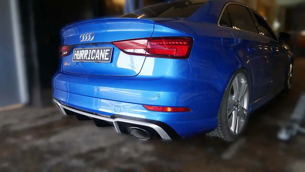 Hurricane 3,5” Abgasanlage für Audi RS3 8V Details