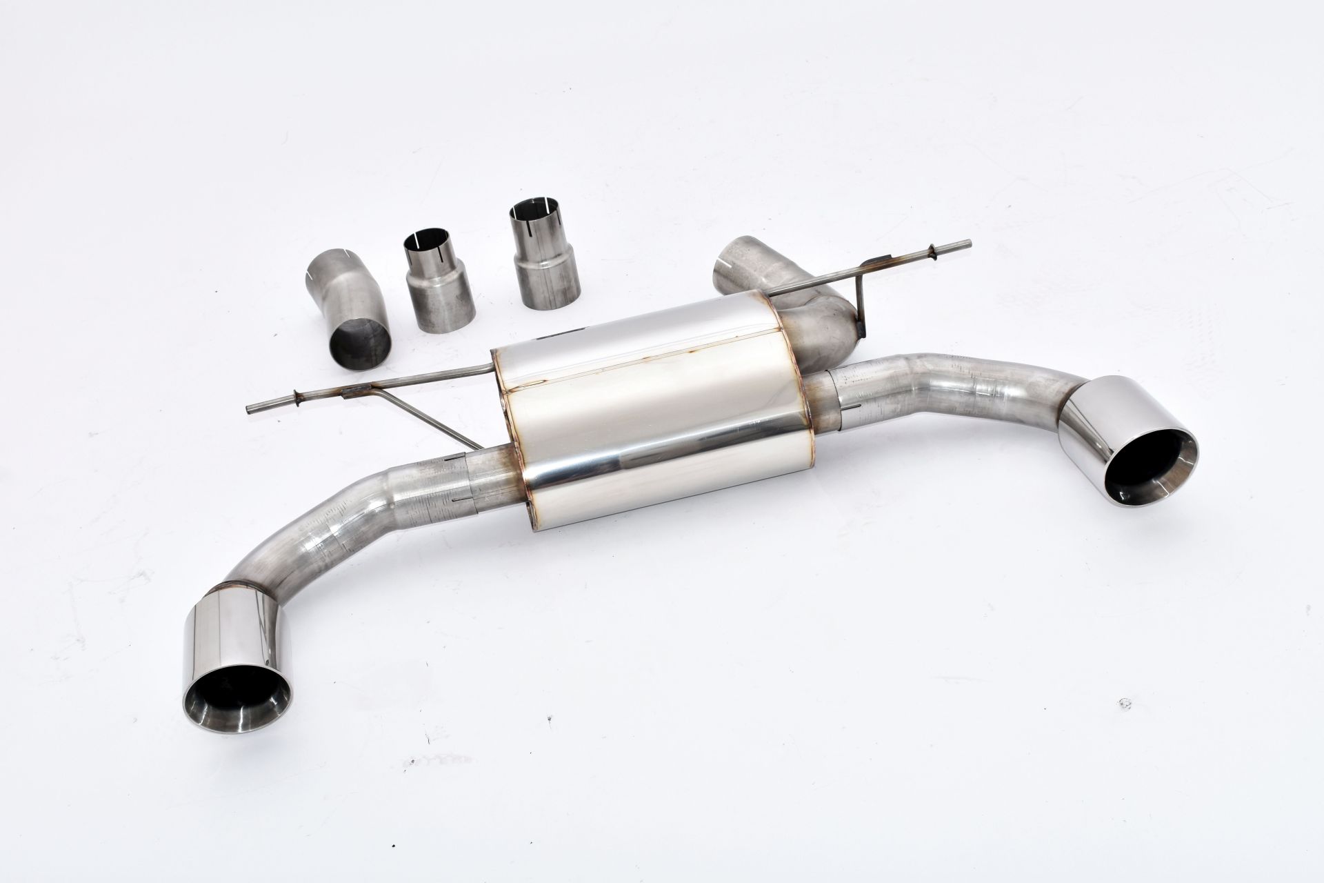 Friedrich Motorsport Duplex-Sportendschalldämpfer Edelstahl 335/340/435/440-Heck  Friedrich Motorsport Duplex-Sportendschalldämpfer kaufen