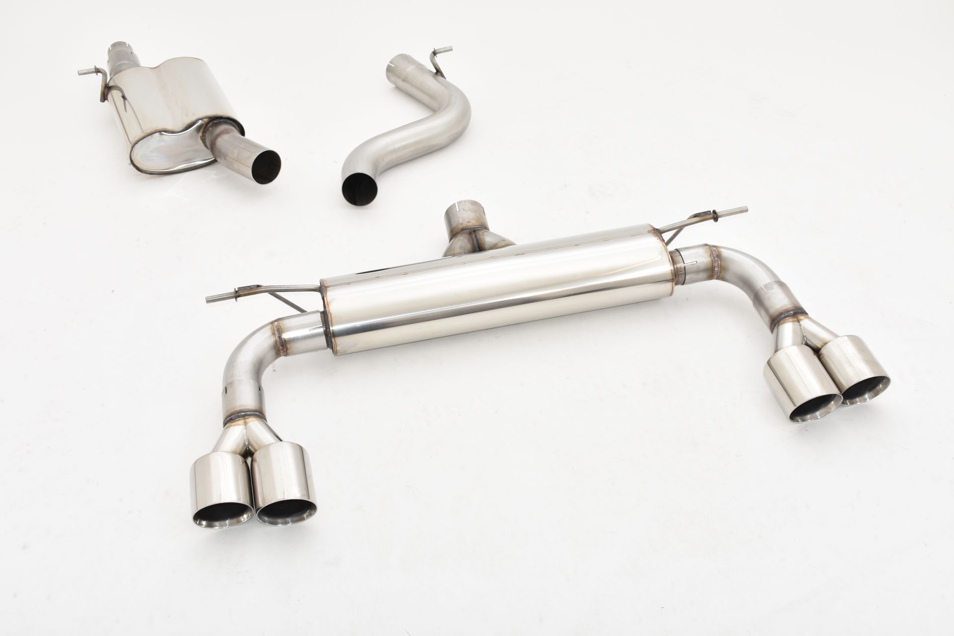 Friedrich Motorsport 76mm Duplex-Anlage Audi Q2 GA Quattro 