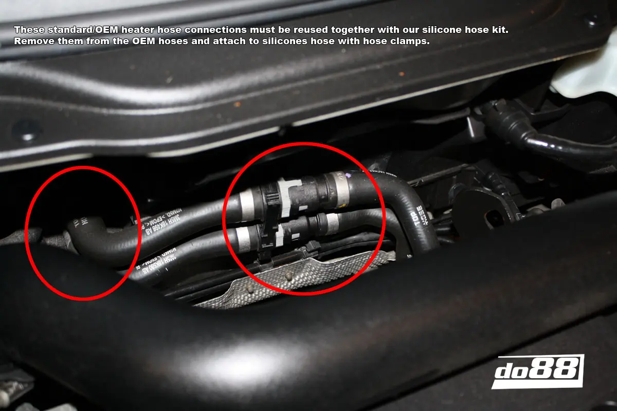 do88 Turbo Wärmetauscherschläuche für Volvo 04-13 Tuning
