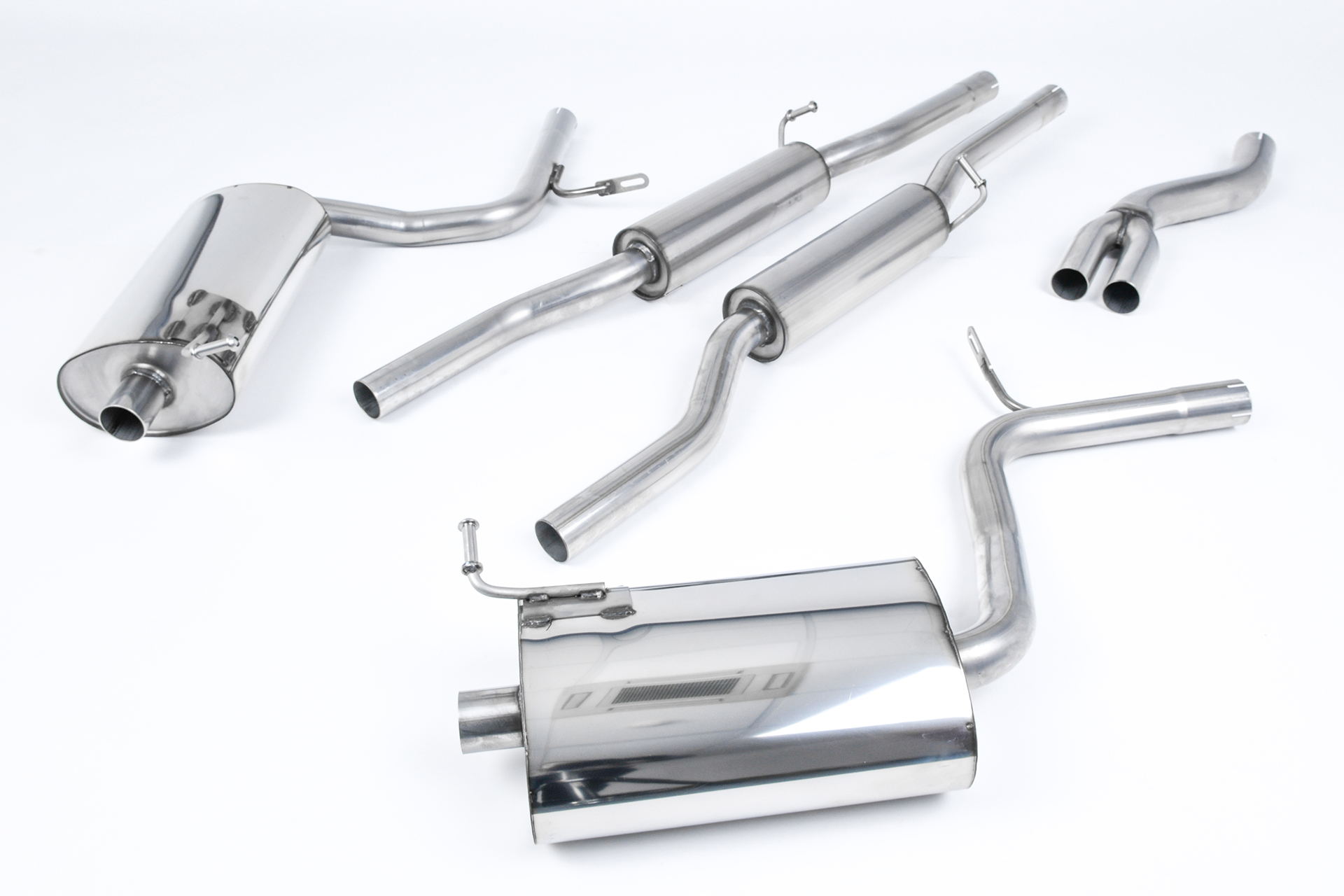 Milltek Komplettanlage (resonated) für Audi A4 B7 2.0 TFSI quattro / DTM