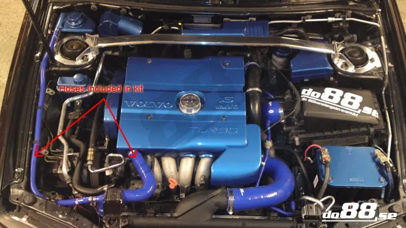 do88 Kühlerschläuche Volvo S40/V40 2.0T/T4 98-04 Tuning