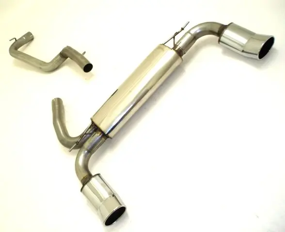 Friedrich Motorsport Duplex Sportendschalldämpfer Ford Focus III Stufenheck