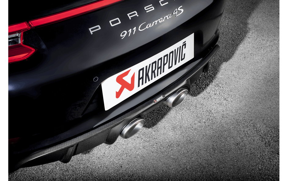 Akrapovic Carbon Diffuser für Porsche 991.2 Carrera