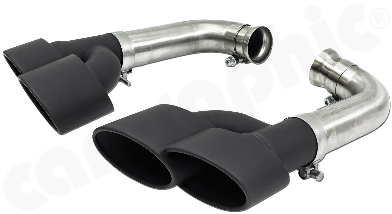 CARGRAPHIC Endrohrsatz für Porsche Cayenne 958.1 Bild