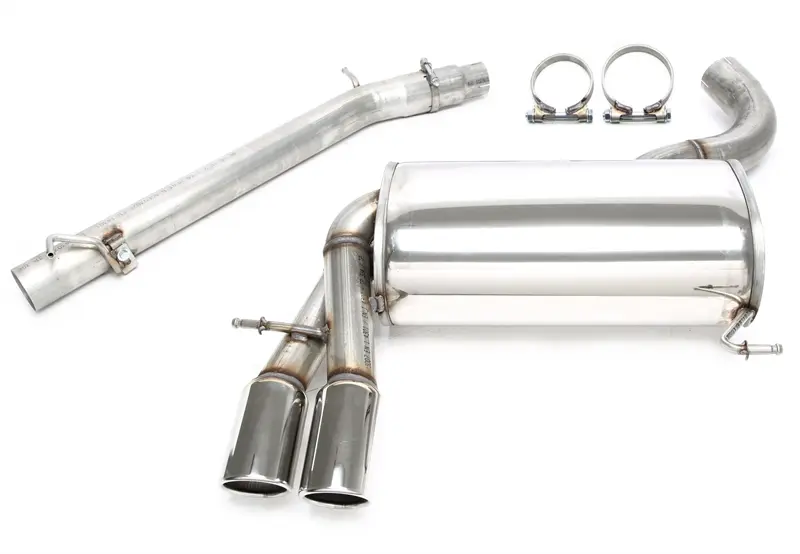  TA Tech­nix Edel­stahl­an­la­ge 2x80mm pas­send für Audi A3 Quat­tro/S3 1.8/2.0TFSI Typ 8P
