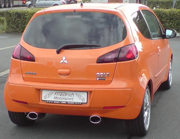 Friedrich Motorsport Duplex Endschalldämpfer Colt CZ3 