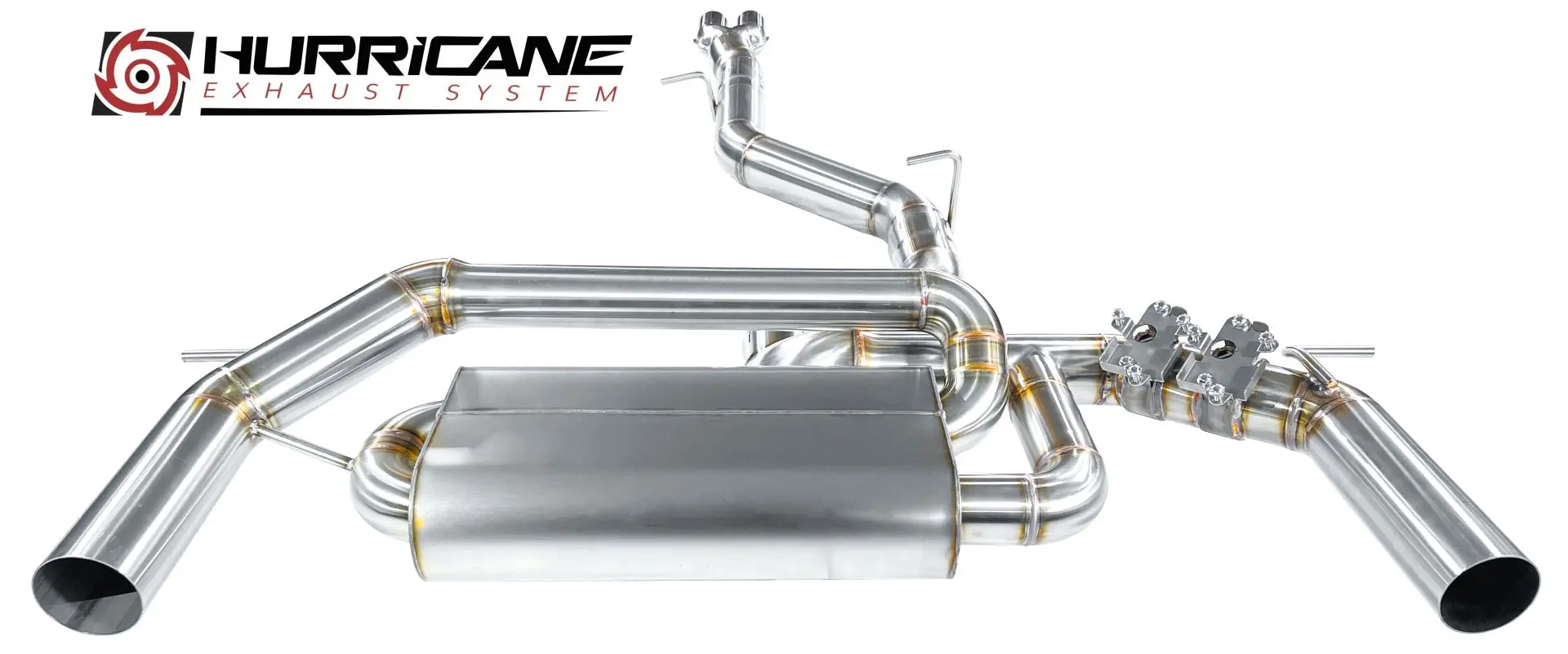 Hurricane 3,5” Abgasanlage für Audi RS3 8V 