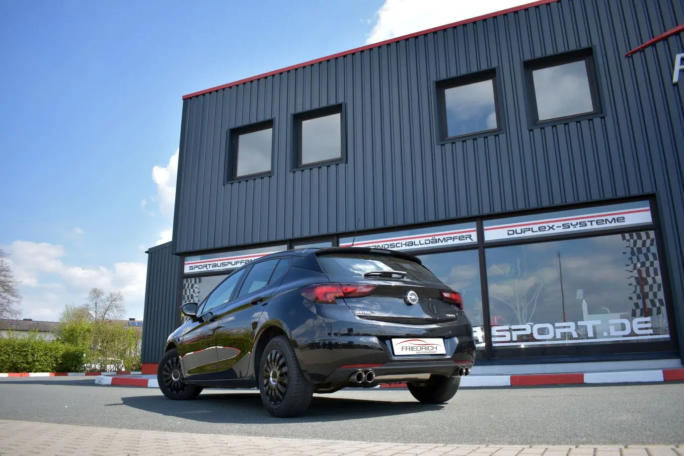 Friedrich Motorsport Gruppe A Duplex-Anlage Opel Astra K 5-Türer