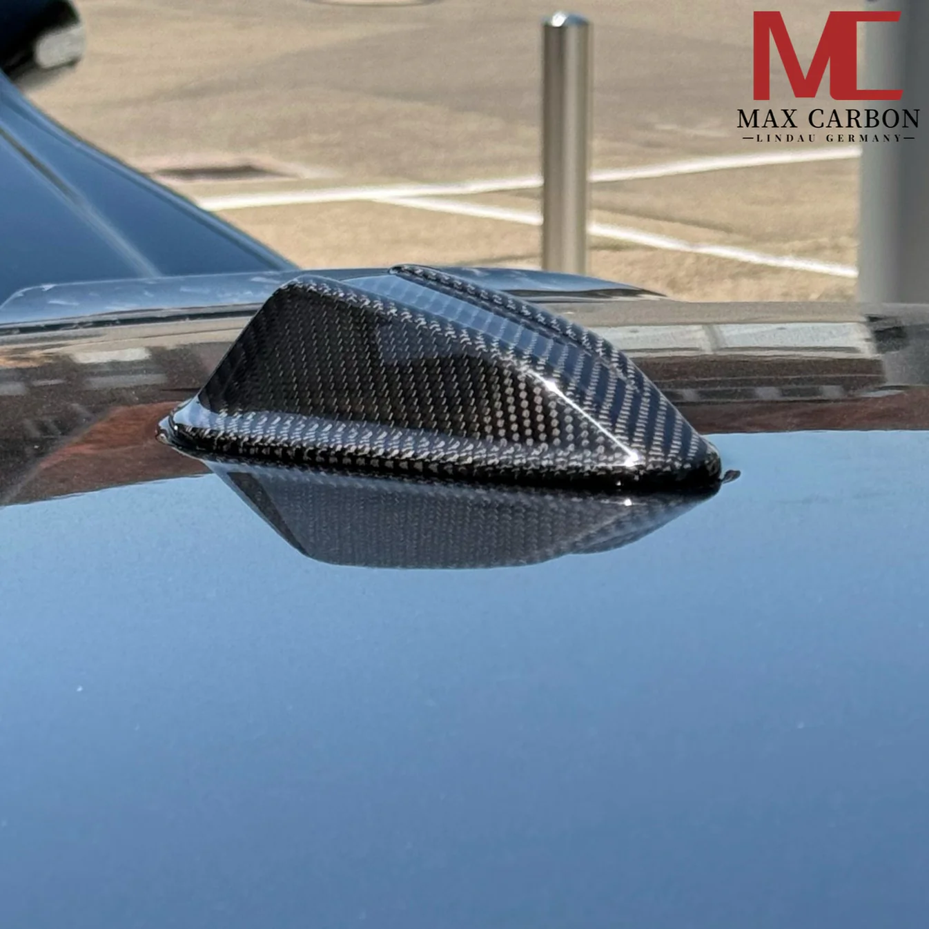 Carbon Shark Fin Antenne für BMW G42 G87 G20 G22 Foto