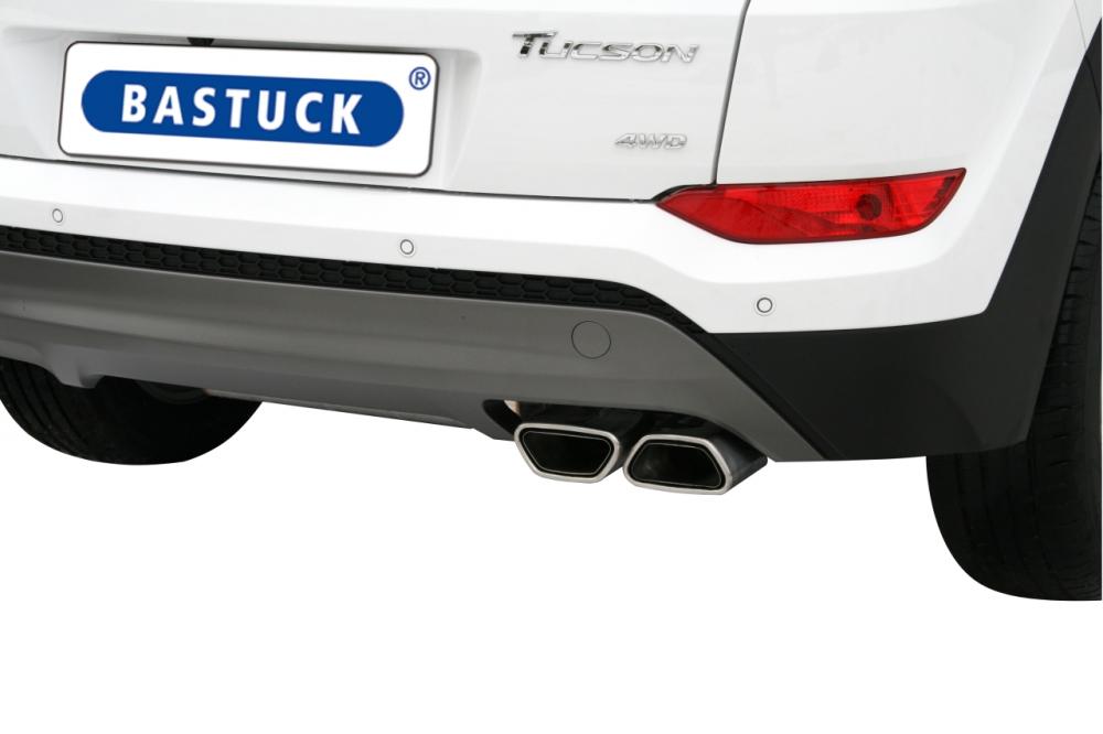 Bastuck Sportauspuff Hyundai Tucson TLE TrapezformBild