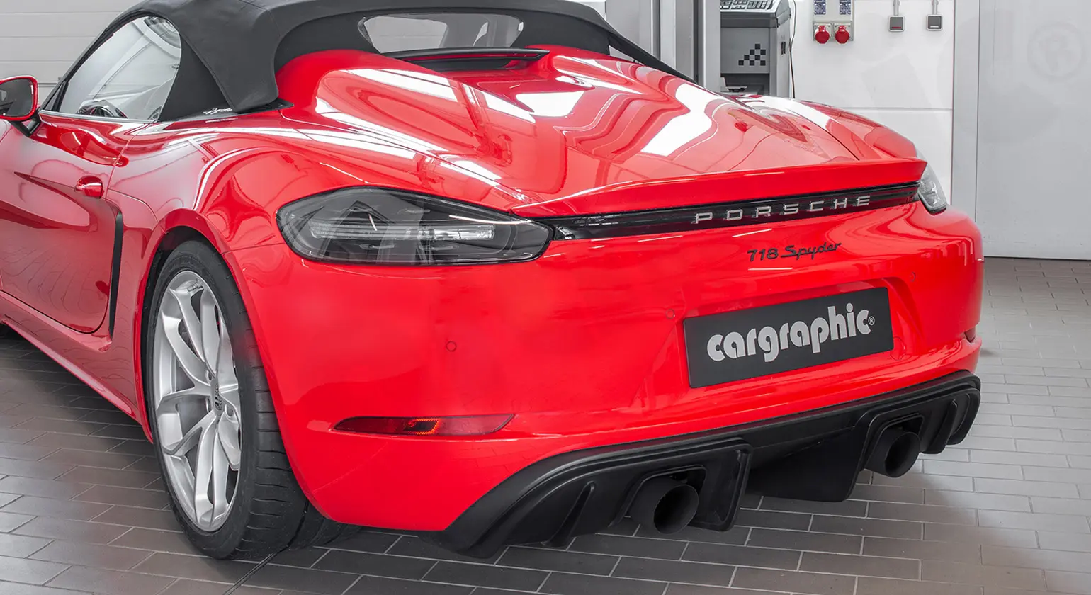 CARGRAPHIC Sport Endrohre für Porsche 718 günstig