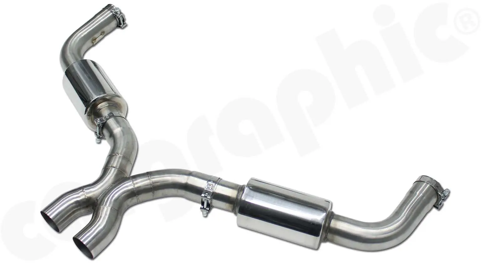 CARGRAPHIC RACE-X Endschalldämpfer für Porsche 981 Anleitung