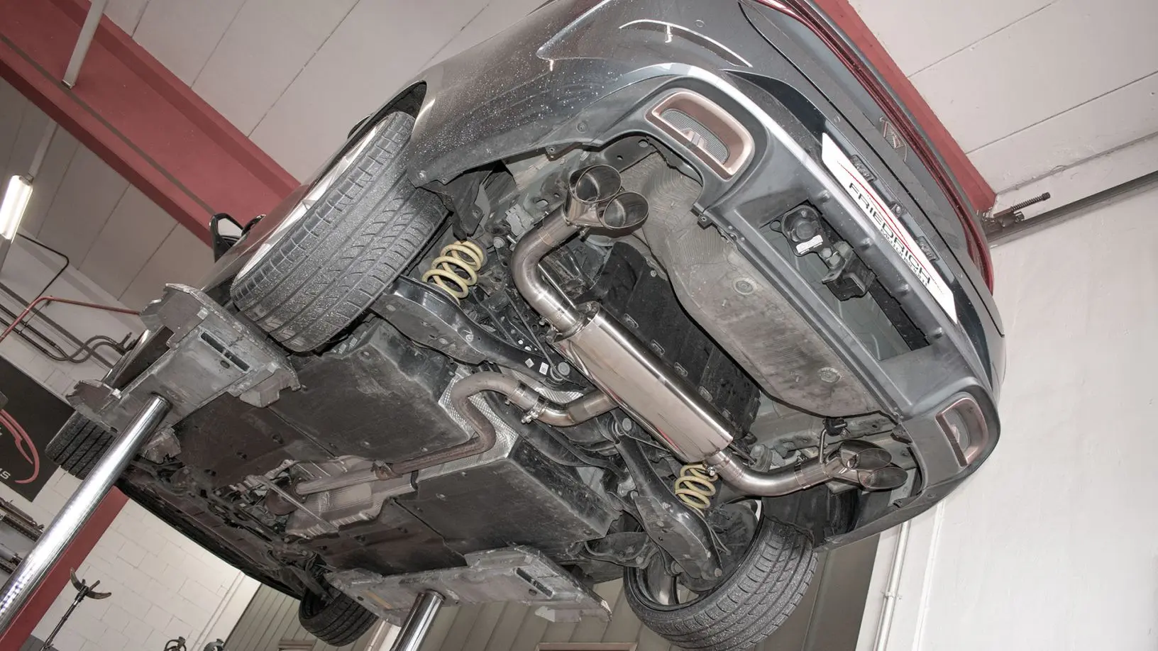 Friedrich Motorsport Duplex Sportendschalldämpfer Seat Leon KL ST Cupra