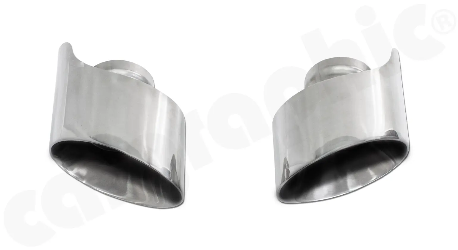 CARGRAPHIC Endrohrsatz für Porsche 993 Carrera 2/4 RS 