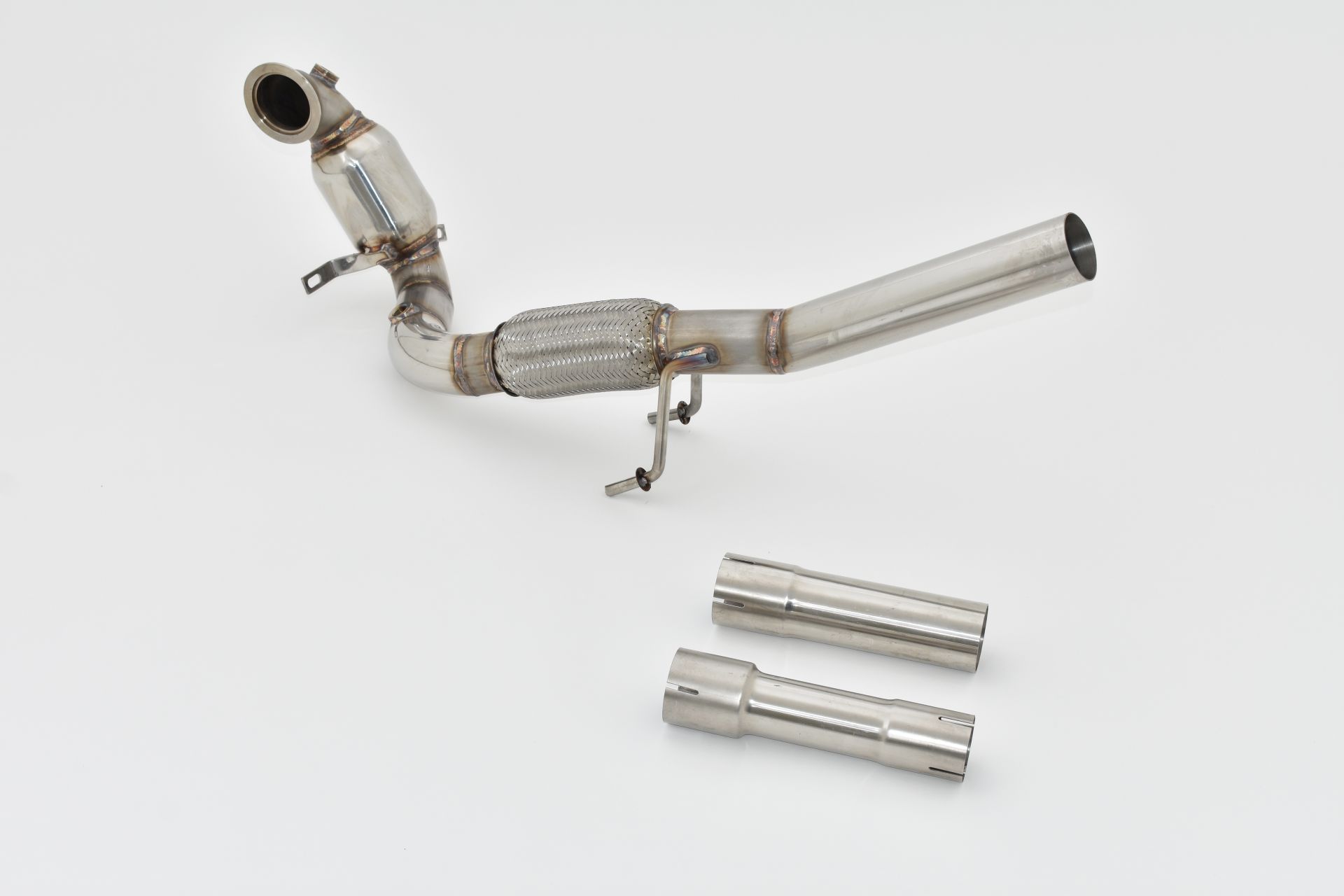 Friedrich Motorsport 63.5mm Downpipe mit Sport-Kat. Edelstah