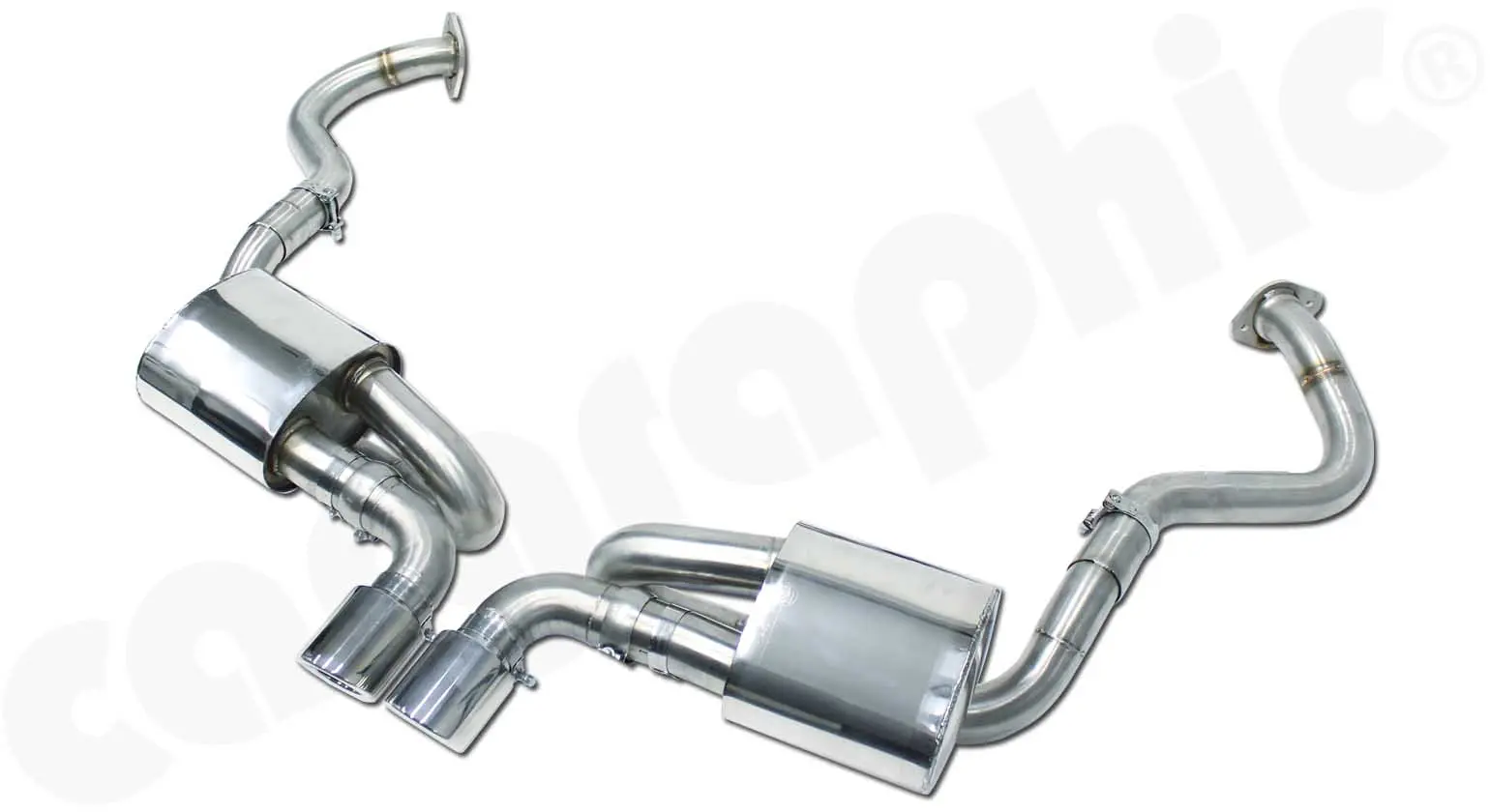 CARGRAPHIC Endschalldämpfer CUP für Porsche 981 Bild