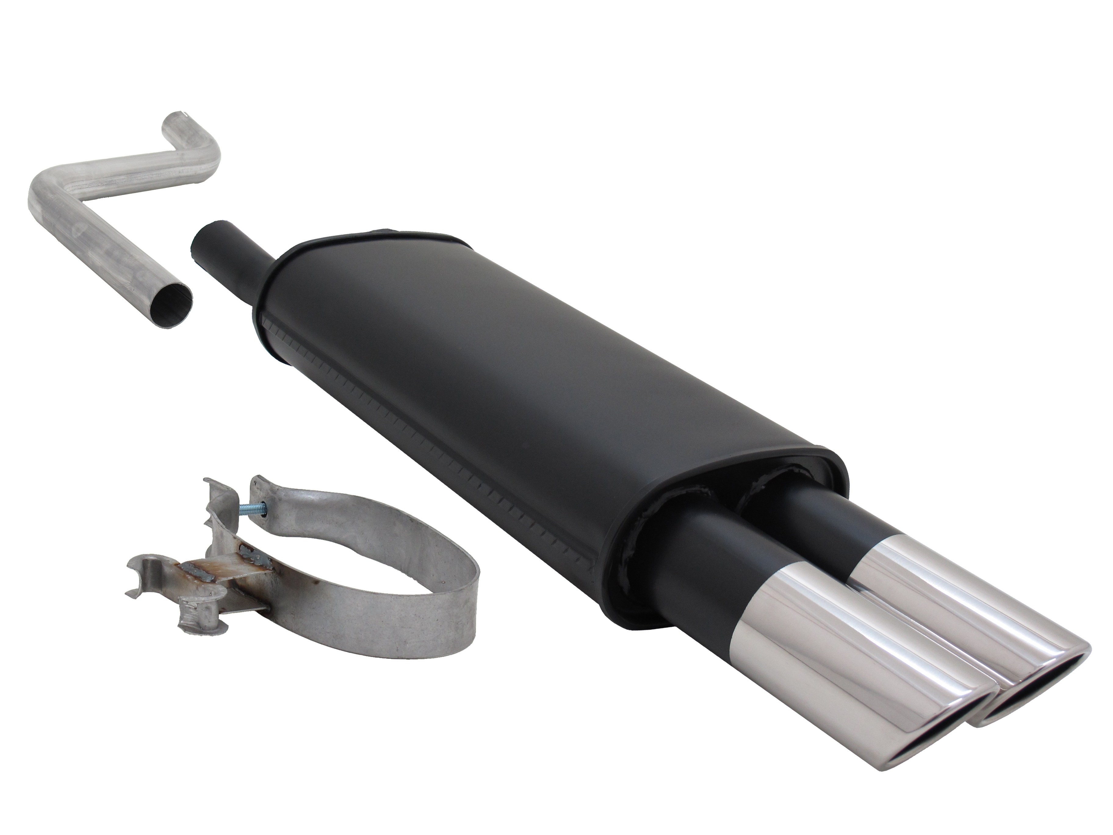 Novus Sportauspuff VW Polo 2/3 86C Top Qualität Details