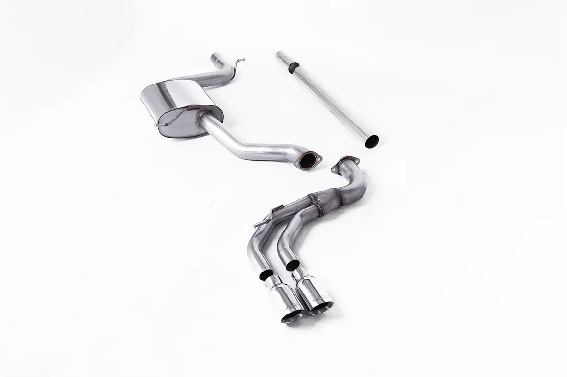 Milltek Komplettanlage (non-resonated) für VW Golf 7.5 1.5TSI GTD-Heck / Seat Leon 5F 1.8TSI