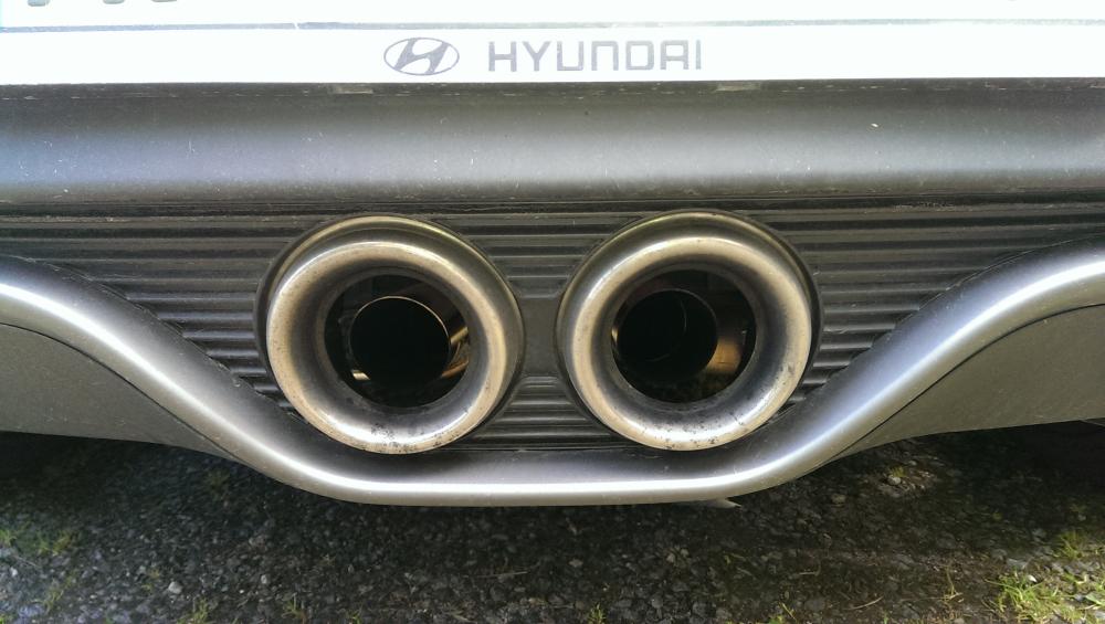Bastuck Sportauspuff Hyundai Veloster FS 2x54mm Tuning
