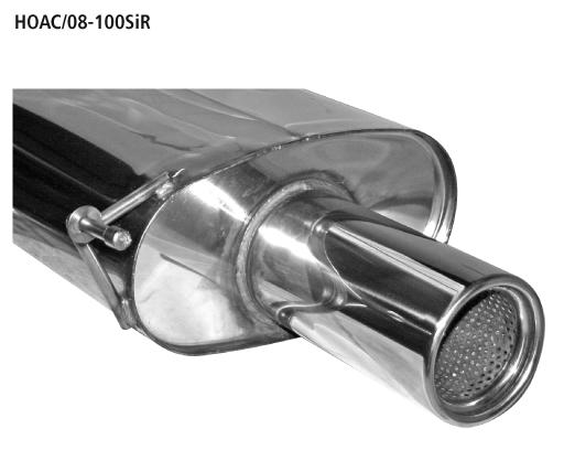 Bastuck Sportauspuff für Honda Accord VIII (08-) Limousine (CU) 1x100mm, gerade
