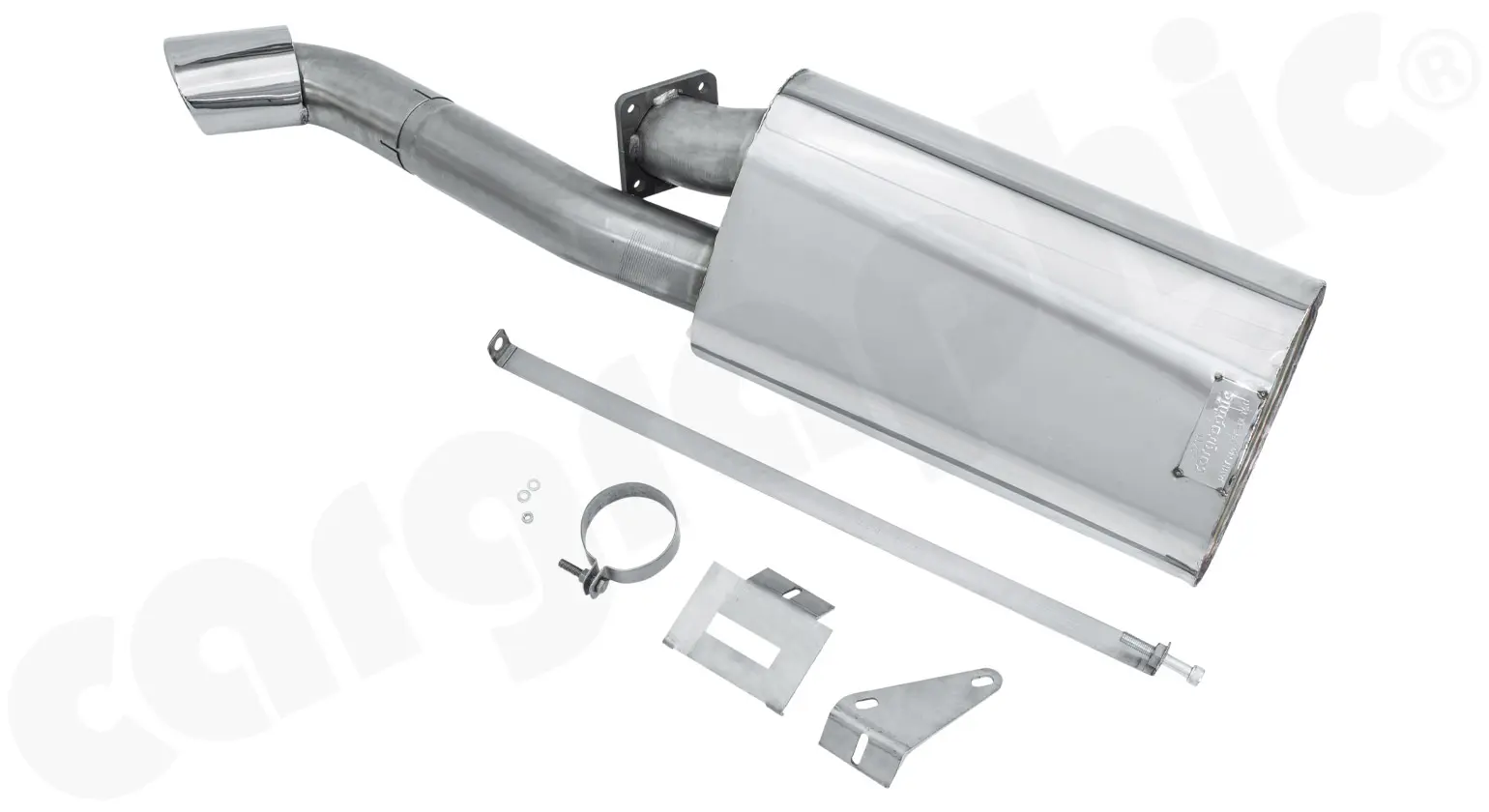CARGRAPHIC Sport Endschalldämpfer für Porsche 930 Foto