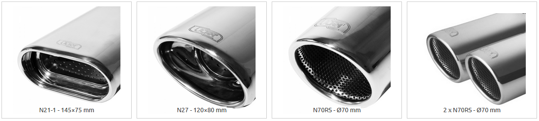ULTER SPORT Auspuff für AUDI A3 8P 3D 2003-2012 günstig