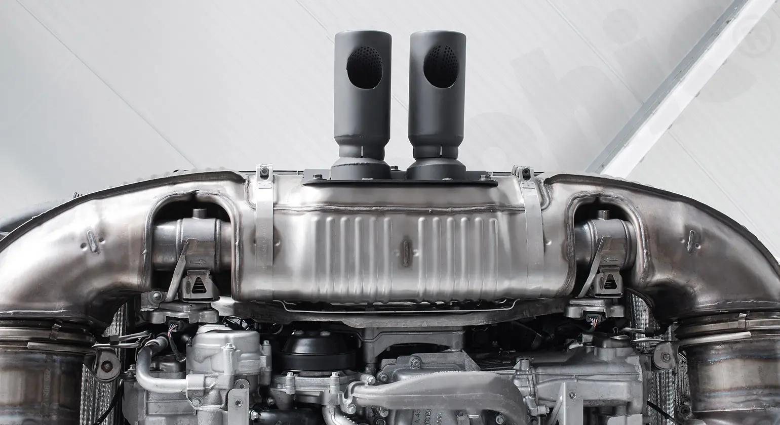 CARGRAPHIC Sport Endrohre für Porsche 992 GT3 RS Foto