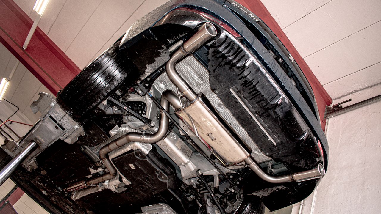 Friedrich Motorsport Duplex-Anlage für Peugeot 508 