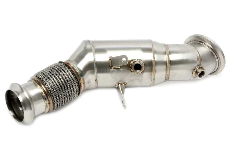TA Technix Downpipe ohne Katalysator passend für BMW 1er Serie Typ F20/F21, 2er Typ F22, F23, , 3er Typ F30, F31, F34, G20, G21, 4er Typ F32,F33, F36, G22, G23, G26, 5er Typ G30, 6er Typ G32, X3/X4 Typ G01/G02 - Motorcode B48