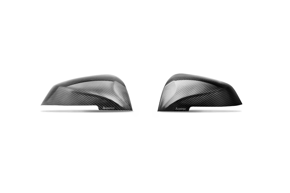Akrapovic Carbon Fibre Mirror Cap Set - High Gloss für BMW