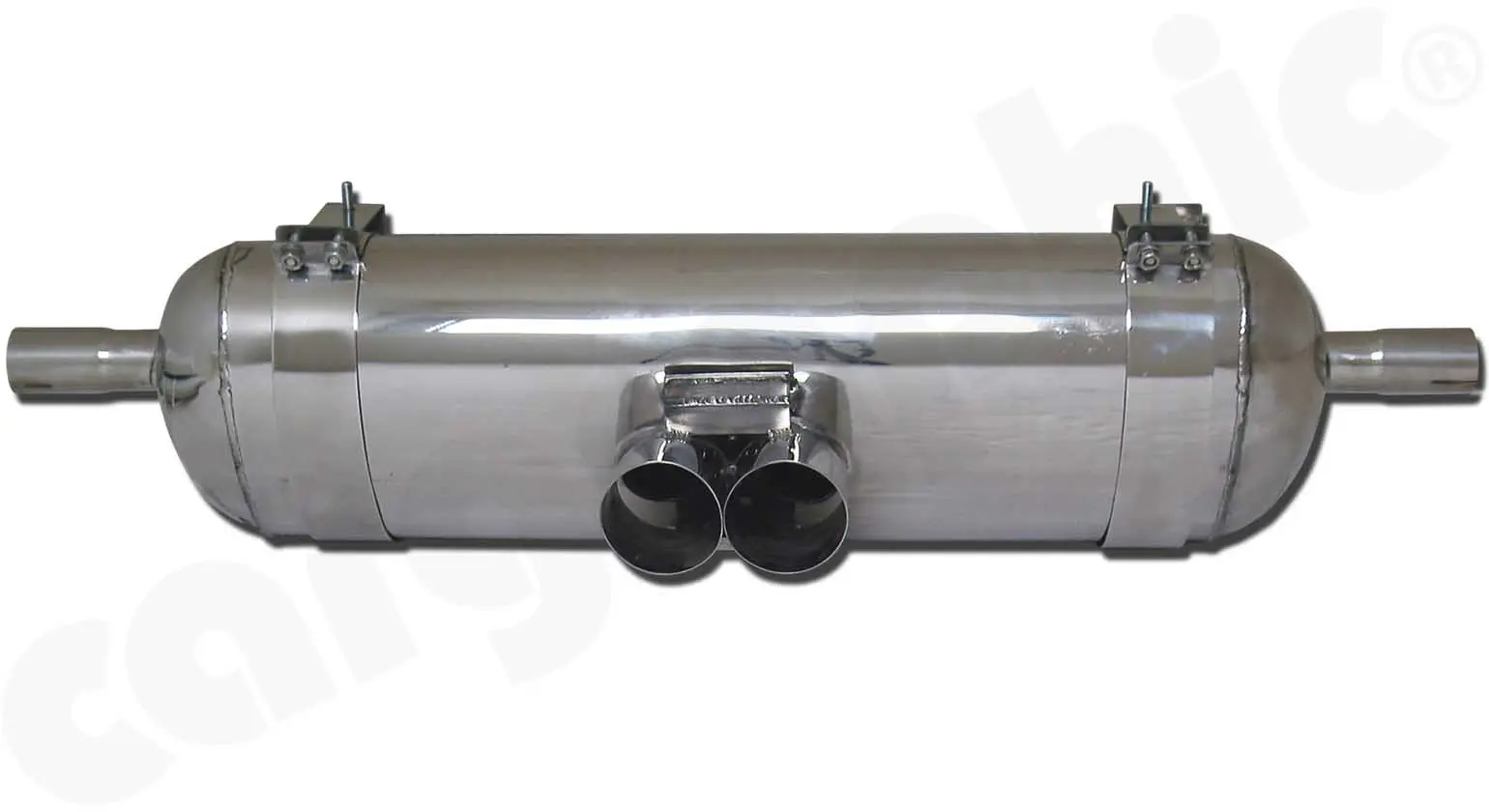 CARGRAPHIC Endschalldämpfer für Porsche 986 Boxster 