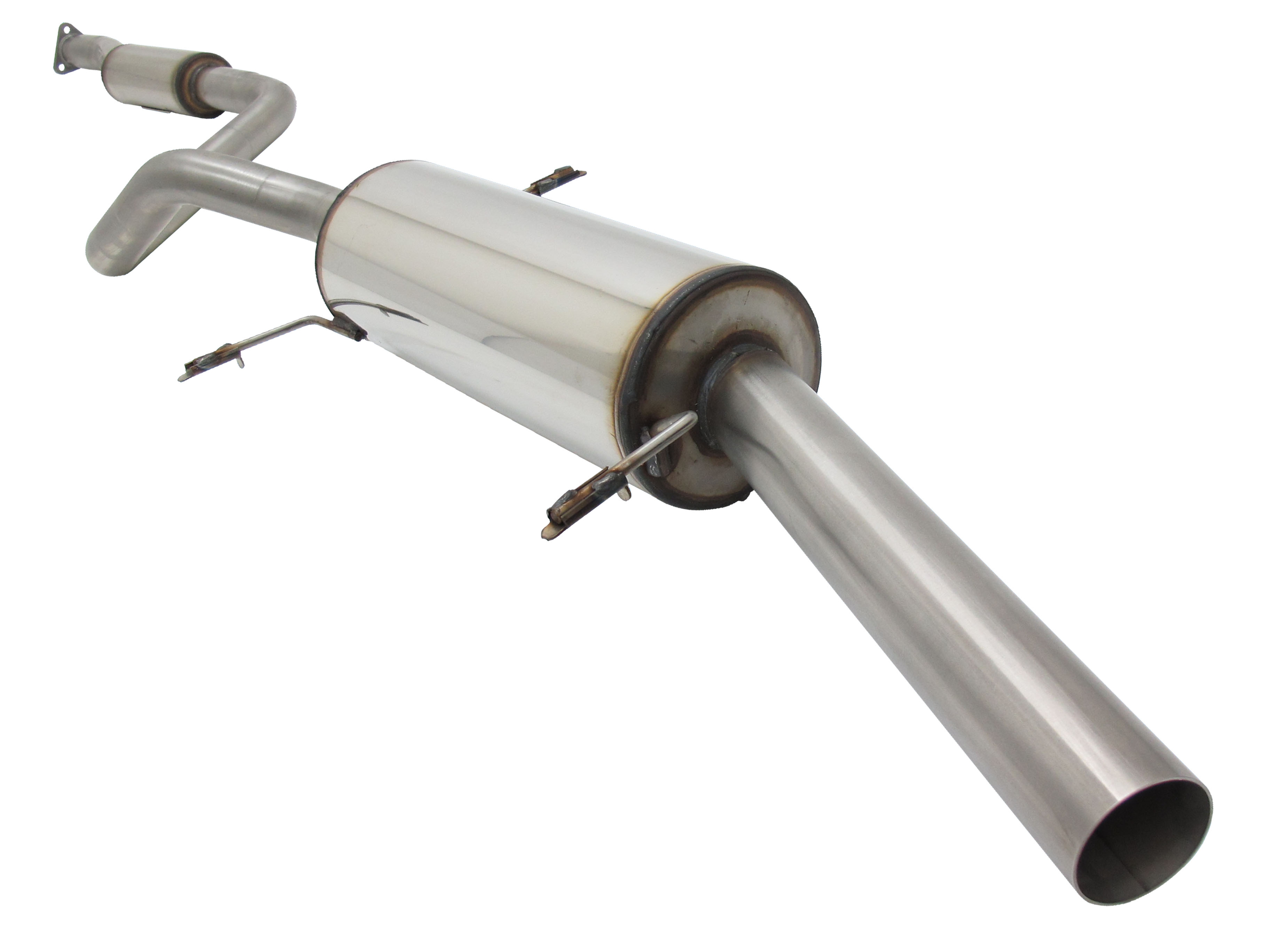 Novus Komplettanlage EG-Gutachten 1x60mm Endrohr scharf  für VW Scirocco 2