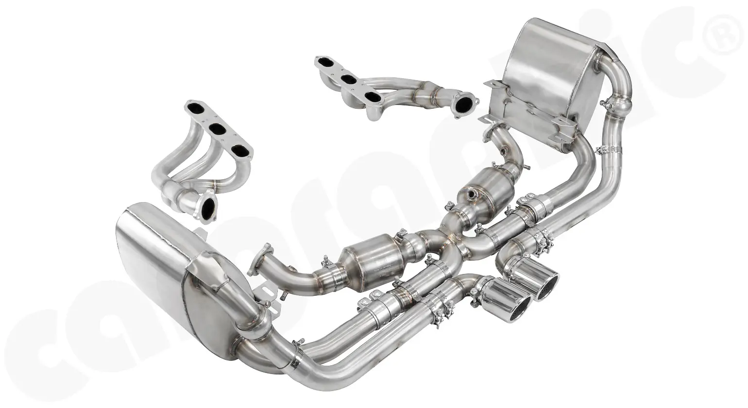 CARGRAPHIC Sportauspuff GT3 Look für Porsche 997.1 Foto