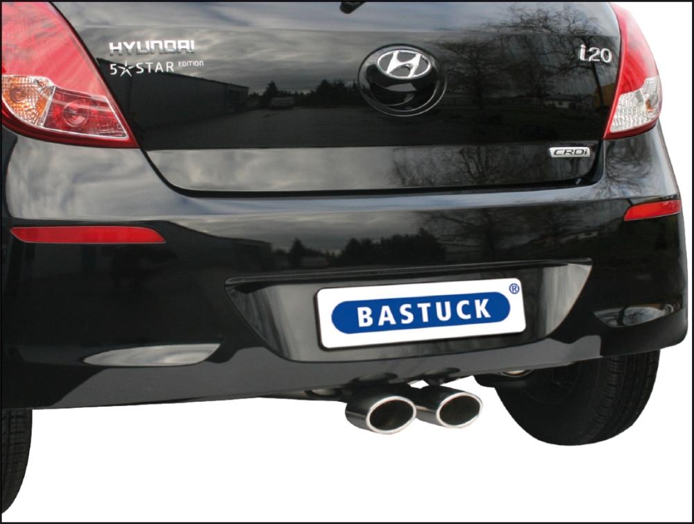 Bastuck Sportauspuff Hyundai i20 (08-12) Top-Qualität