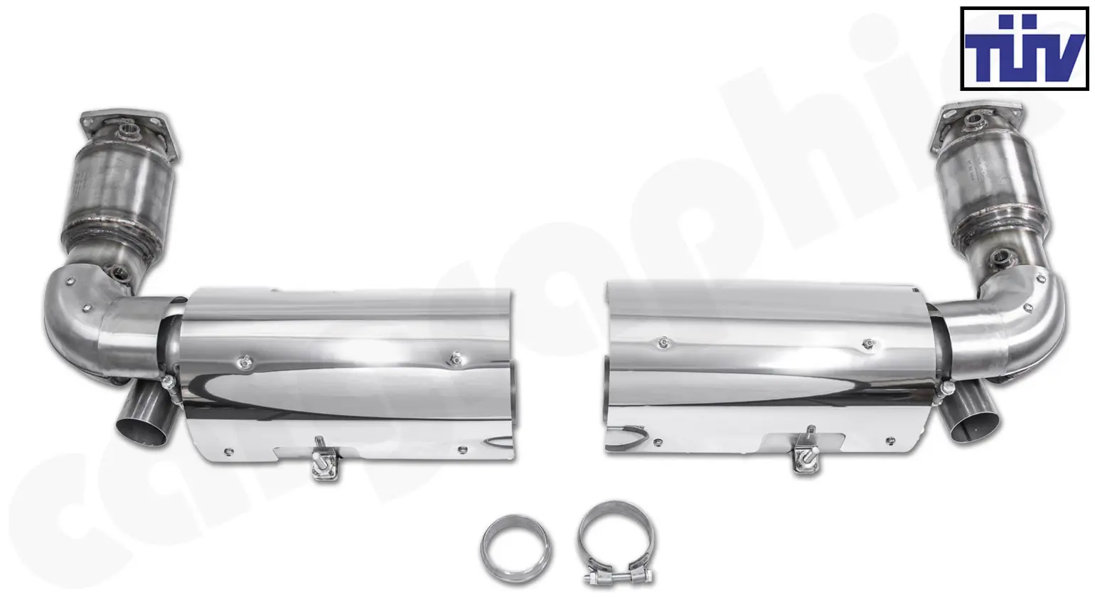 CARGRAPHIC Sportauspuff für Porsche 996 Turbo GT2 kaufen